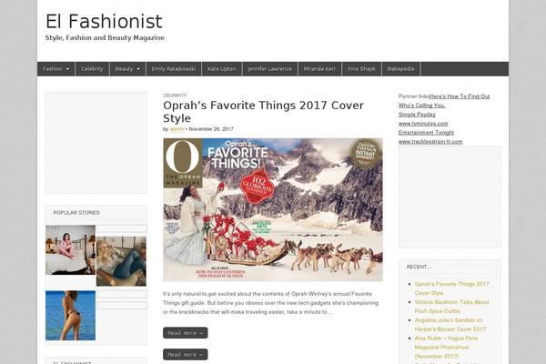 elfashionist.com site used Kyamera