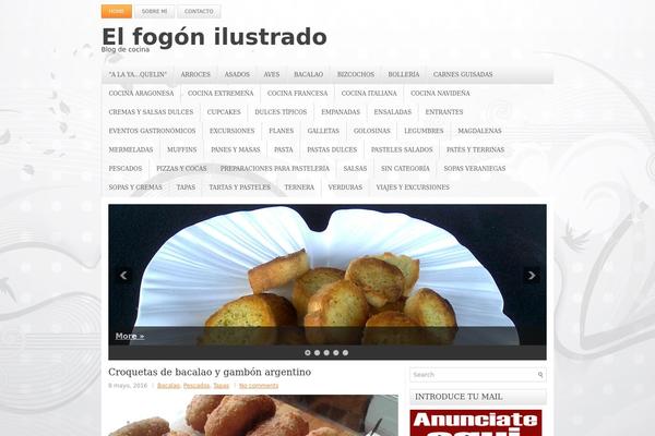 Sania theme site design template sample