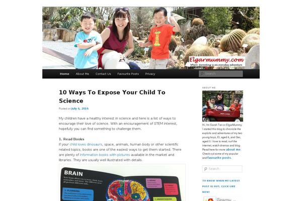Site using Twenty Eleven Theme Extensions plugin