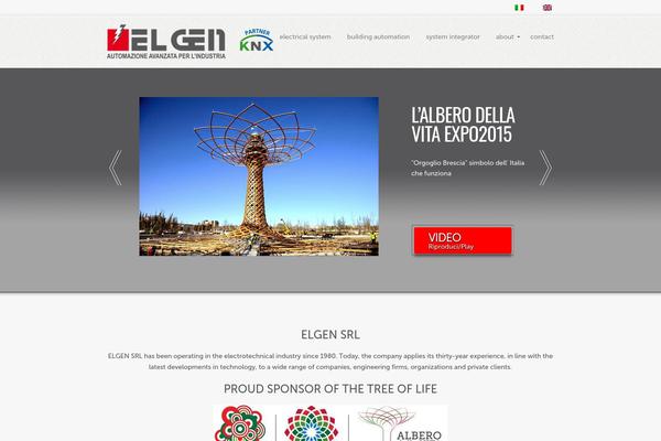 Optima theme site design template sample