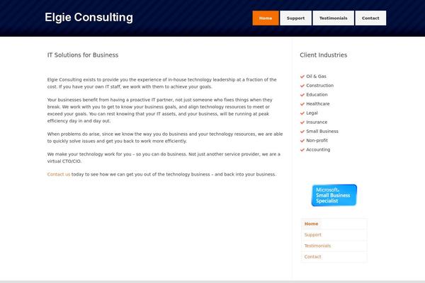 Jupiter theme site design template sample