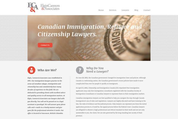elgincannon.com site used Eca