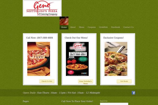 Delicious theme site design template sample