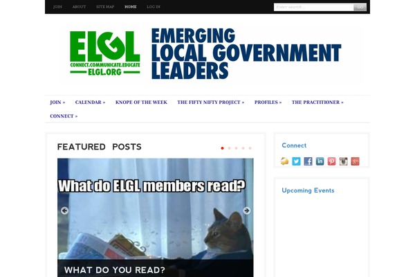 elgl.org site used Wp-proud-theme