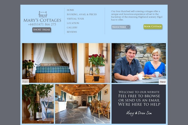 Headway theme site design template sample