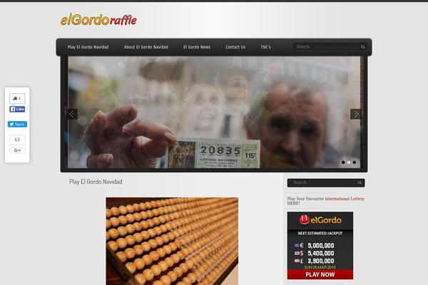 Planshet theme site design template sample