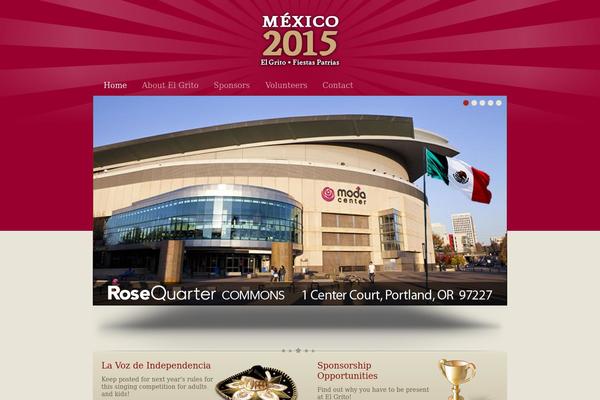 Hospitality theme site design template sample