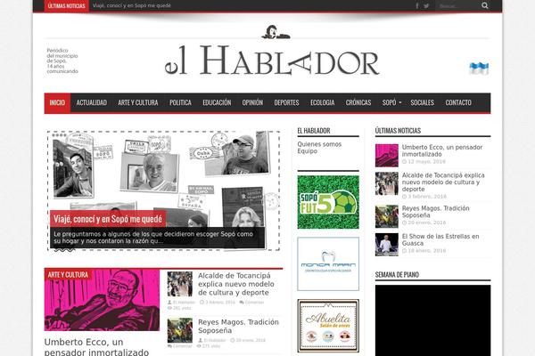 elhablador.net site used Jarida 2.0.0
