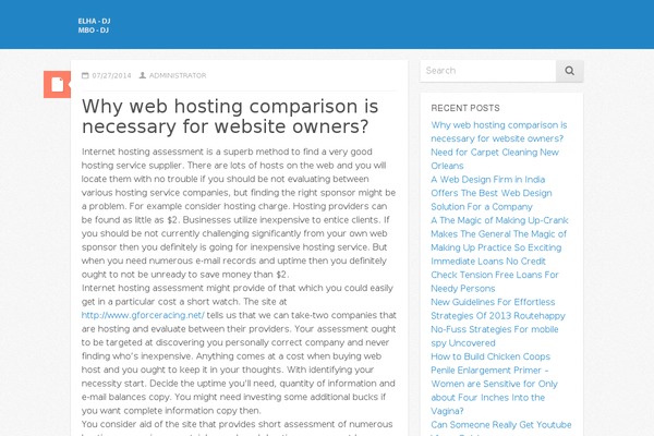Icy theme site design template sample