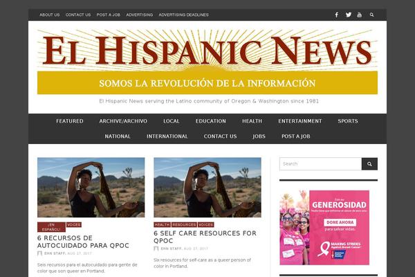 elhispanicnews.com site used PRESSO