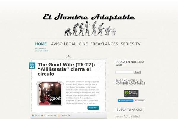 Personalpress theme site design template sample