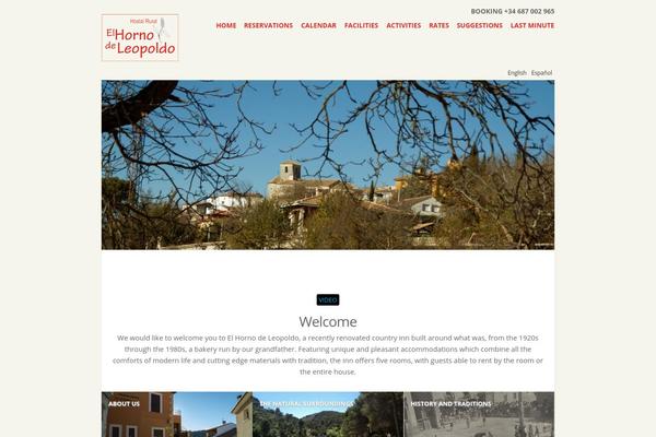 Flexible theme site design template sample