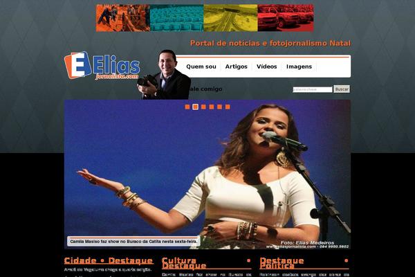 Site using Really Simple Share plugin