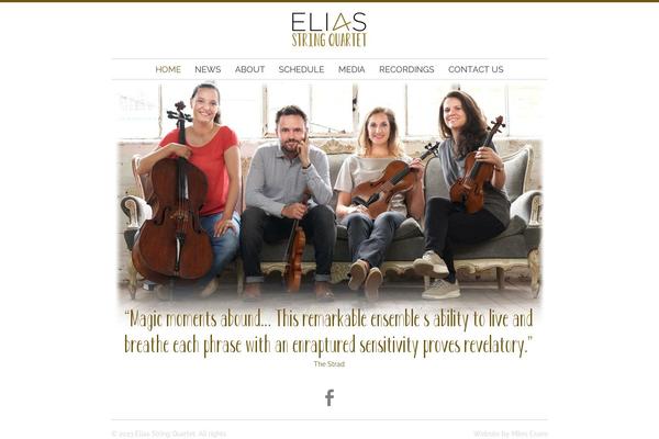 eliasstringquartet.com site used Elias