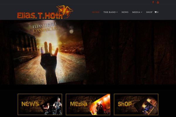 Seller theme site design template sample