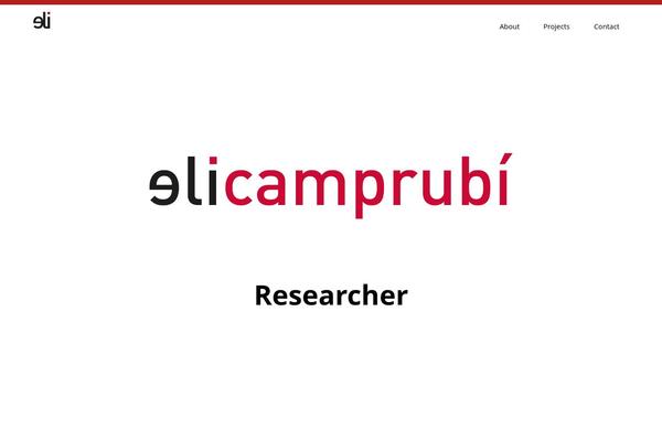 Semplice theme site design template sample