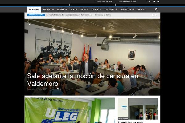 Pixwell theme site design template sample