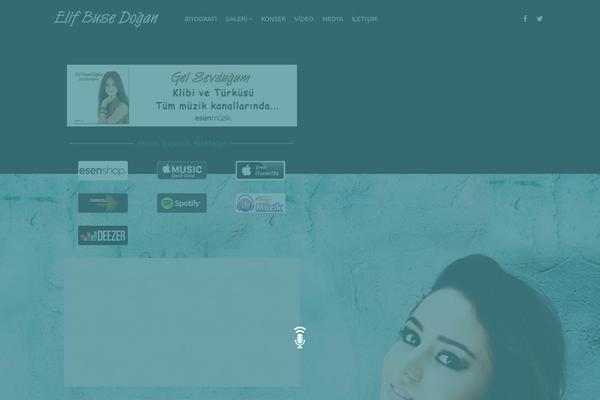 Vocal theme site design template sample