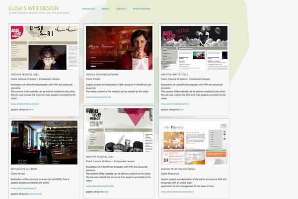 elilith.net site used Shaken Grid Lite