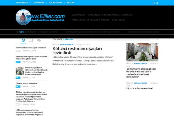 Falcon theme site design template sample