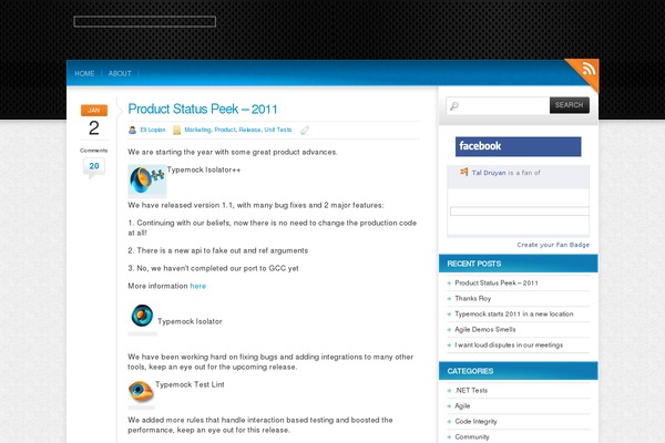 Colorbold theme site design template sample