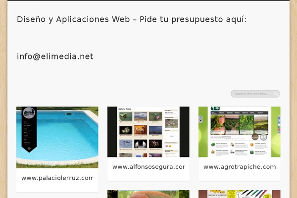 Portofolio theme site design template sample