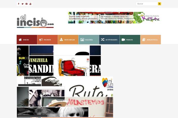 Block Magazine theme site design template sample