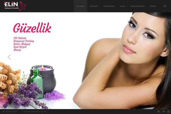 Interior theme site design template sample