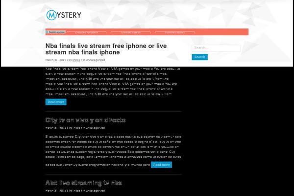Minn Lite theme site design template sample