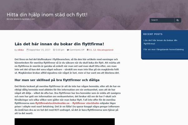 Site using Easy Custom Auto Excerpt plugin