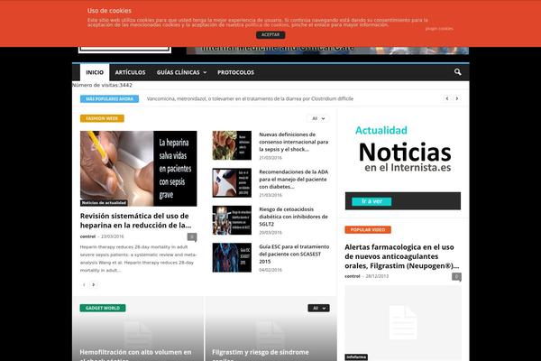 Engrave (Lite) theme site design template sample