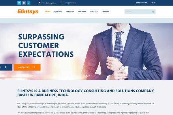 Cosine theme site design template sample
