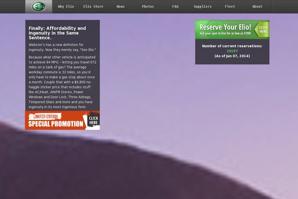 eliomotors.com site used Mybizniche