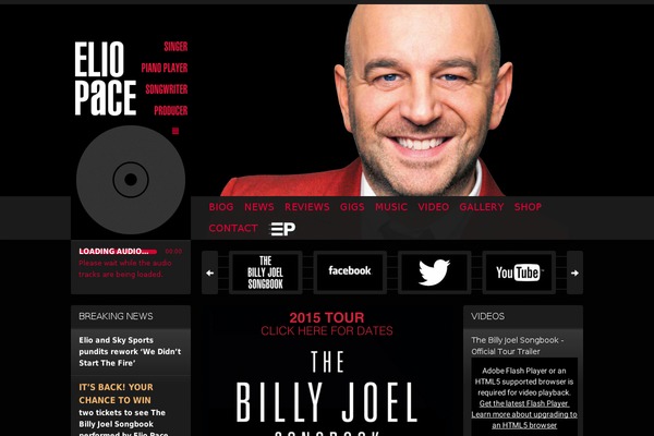 Soundcheck theme site design template sample