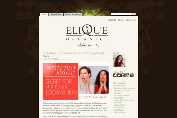 Misty Look theme site design template sample