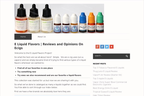 eliquidflavorsproject.com site used 15Zine