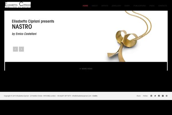 elisabettacipriani.com site used Gt3-wp-canvas