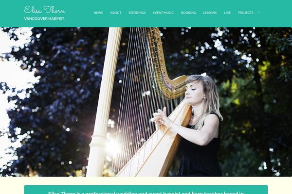 Music theme site design template sample