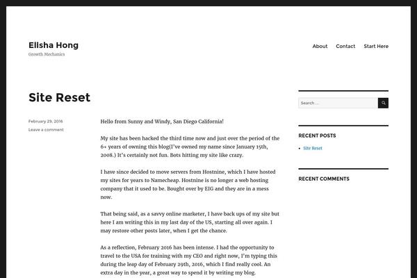 Storied theme site design template sample