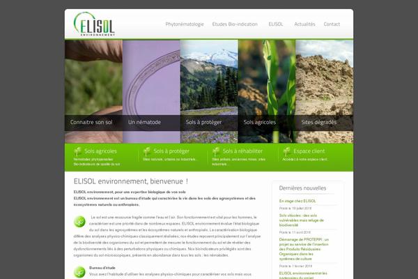 Ecobiz theme site design template sample