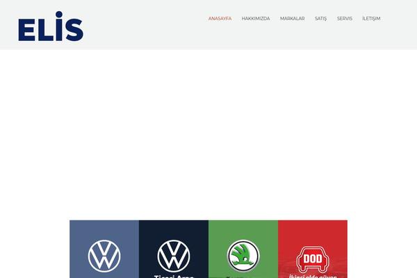 Reisen theme site design template sample