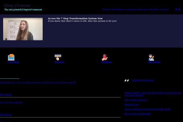 elissafreeman.com.au site used Bjh