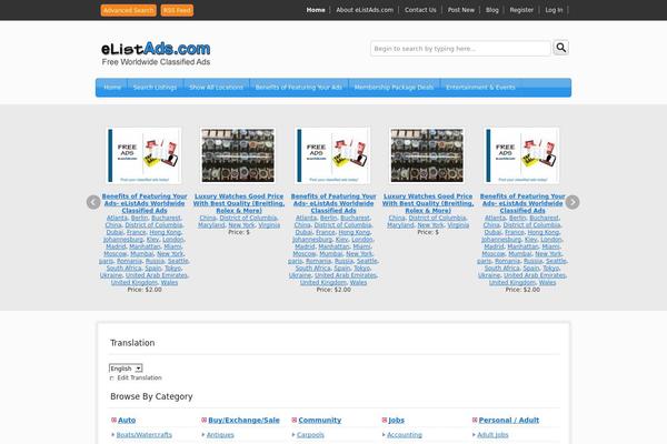 Classifiedtheme theme site design template sample
