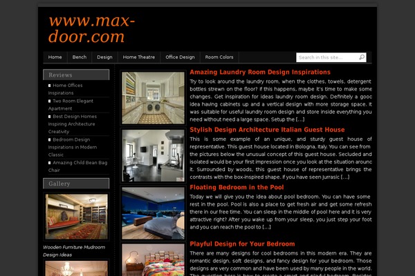 ThemeGeblek theme site design template sample