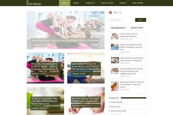 Flick theme site design template sample