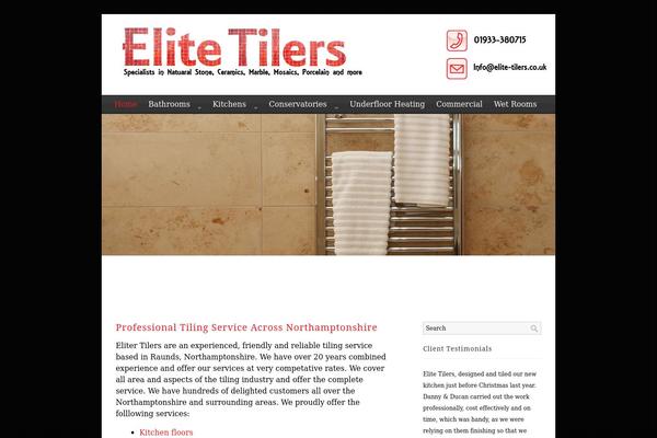 Elite theme site design template sample
