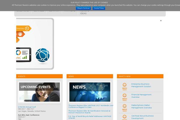 Elite website example screenshot