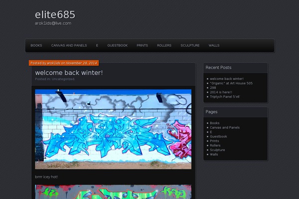 Parament theme site design template sample