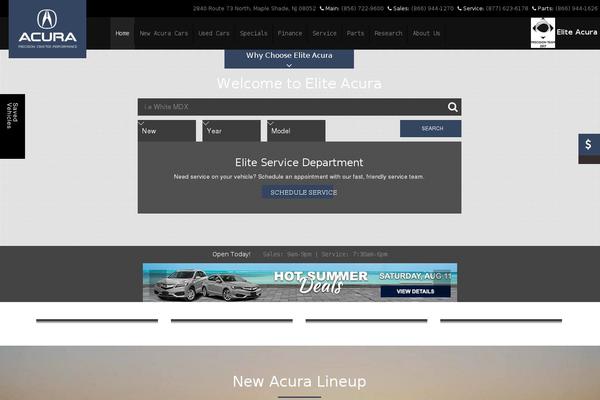 Dealer Inspire theme site design template sample