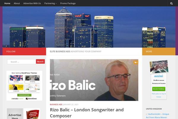 Site using AccessPress Social Share plugin